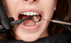 Examen dentaire avant pose onlay